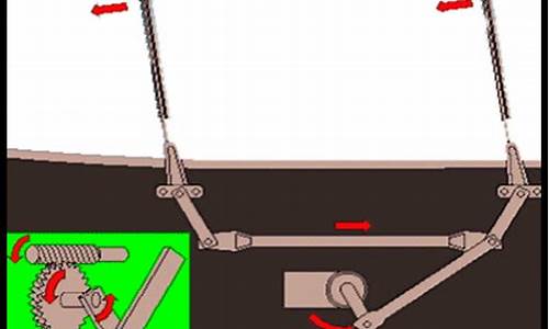 汽车雨刮器原理_汽车雨刮器原理动画