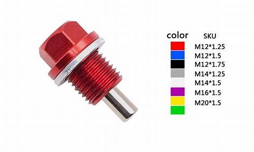 标致307放油螺丝是多大的_标志207汽车放油螺丝型号含义